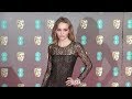 Lily Rose Depp on the red carpet for the 70th BAFTA in London