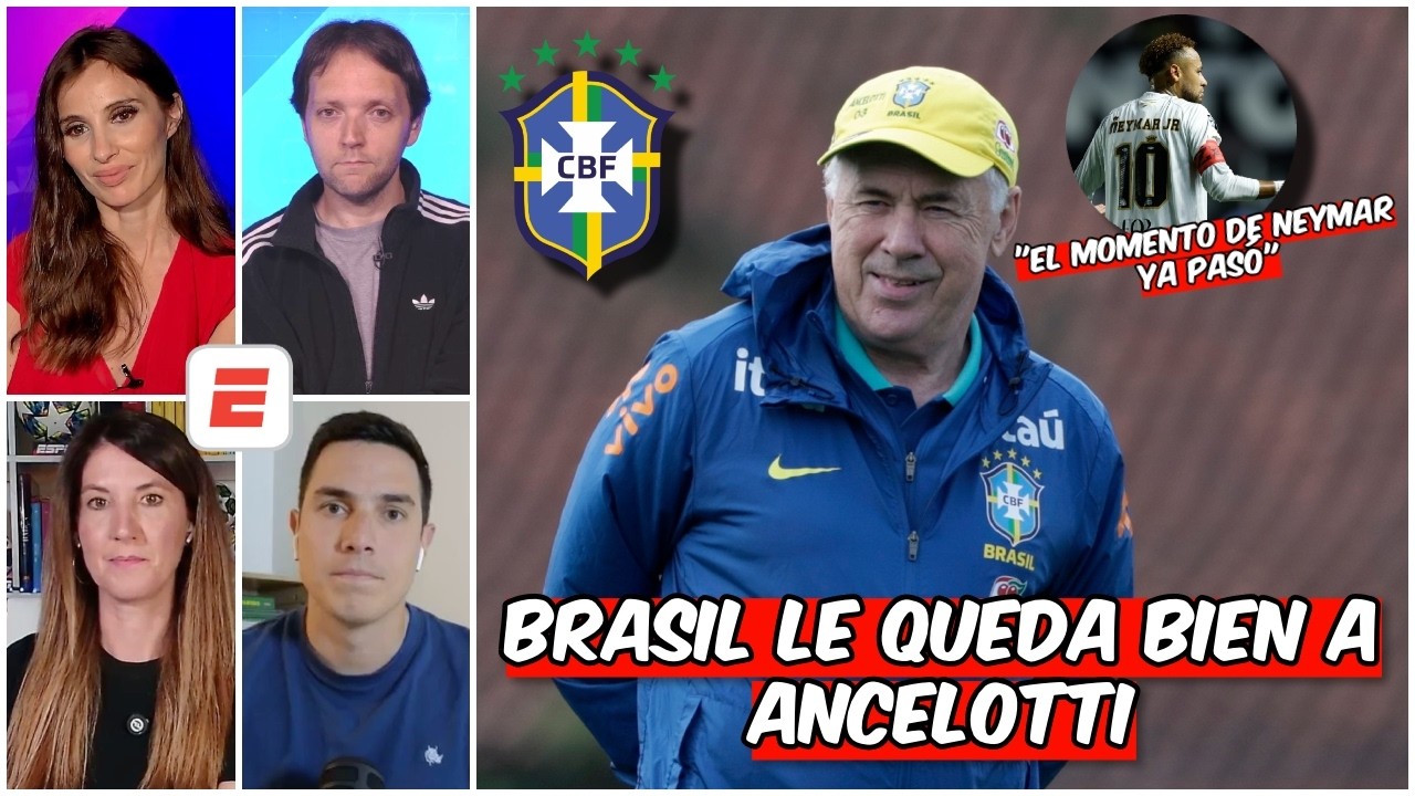 CARLO ANCELOTTI RENUEVA con BRASIL hasta 2030. Lo NECESITAN para TRIUNFAR en el MUNDIAL | Exclusivos