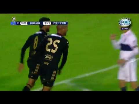 ponte preta x gimnasia - gols fox sports