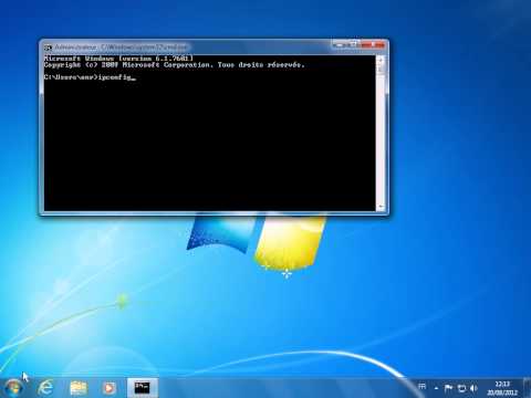 comment trouver adresse mac windows 7
