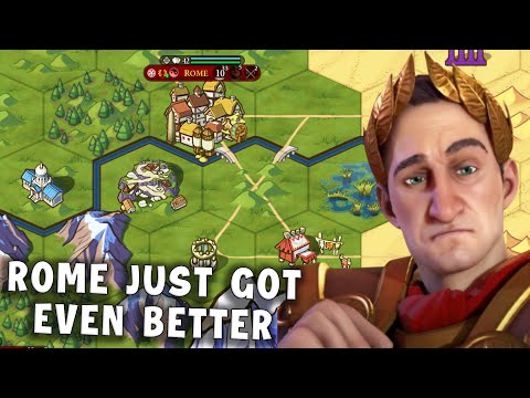 Civ 6 - Julius Caesar made Rome even better - #1 Civilization 6 Deity Rome