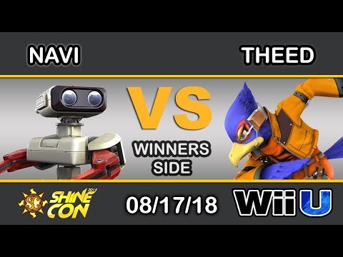Shine Con 2018 - Navi (ROB) Vs. theedium (Falco) Winners Side - Smash 4