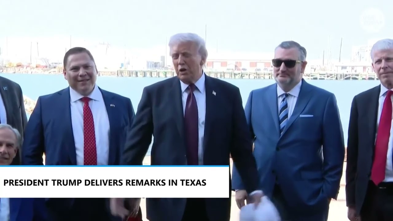 Donald Trump says he is 'not happy' with US-Iran negotiations at Corpus Christi, Texas oil event