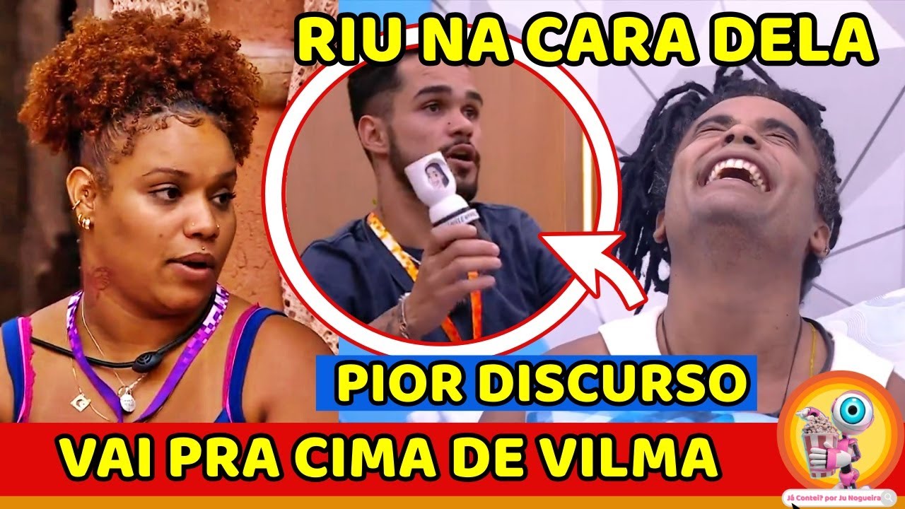 🔴Camila e Vilma BRIGAM e Camila PROMETE IR PRA CIMA; Diogo RI de Aline e CAUSA POLÊMICA; PIOR LÍDER