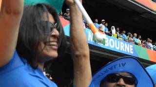 Indian National Anthem Jana Gana Mana being sung during ICC