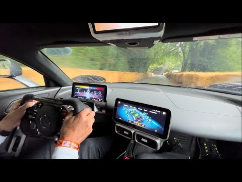 Driving Mercedes AMG ONE on Goodwood Hill Climb with Bugatti Bolide, Koenigsegg Jesko, Ferrari Fxx-k