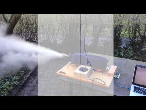 Steam Rocket Engine Load Cell Test