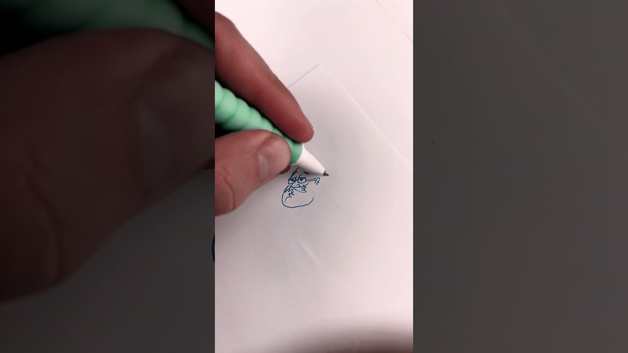 Draw Old Man Character in Seconds #drawing #sketch #cartoon #comics #caricature