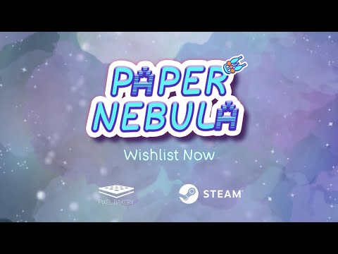 Paper Nebula - Announcement Trailer - Roguelike Arcade Game thumbnail