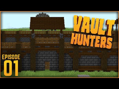 EPIC Starter Base! | Vault Hunters - Ep. 1 (Modded Minecraft Survival)