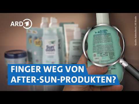 Nivea, Garnier and others: What do after-sun products really do? | NDR Market