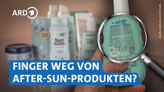 Nivea, Garnier und Co.: Was bringen After-Sun-Produkte wirklich? | Markt NDR
