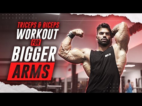 Full Biceps & Triceps Workout for BIGGER Arms 💪 Sergi Costance