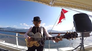 Ragtime Guitarist playing at Celebrity Cruises (Live clip / march-july 2015)