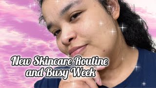 New Skincare Routine and Busy Week | Curly Cami Channel