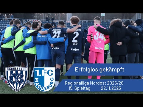 A hard-fought victory | Babelsberg 03 vs. 1. FC Magdeburg II | #nulldreitv | 2025/26