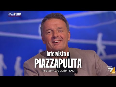 Matteo Renzi ospite a Piazzapulita | 11/09/2025