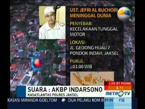 Kronologi Kecelakaan Ustaz Jeffry Al Buchori