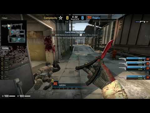 NEW FNATIC FIRST GAME!!   Fnatic vs Complexity  HIGHLIGHTS   CSGO