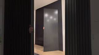 Powder room hidden door