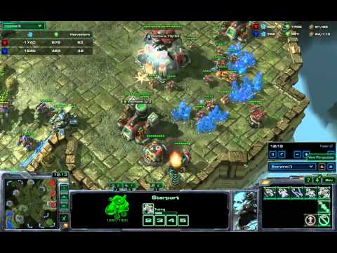 Sky Terran vs Mech - TvT Starcraft 2 HotS