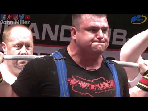 Volodymyr Svistunov - 1137.5kg 1st Place 120+kg - European Open Powerlifting Championship 2018