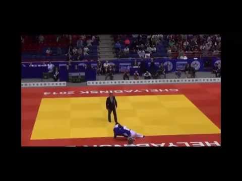 World Judo Championships Chelyabinsk 2014 -48kg PARETO Paula (ARG) - MESTREALVAREZ (CUB)