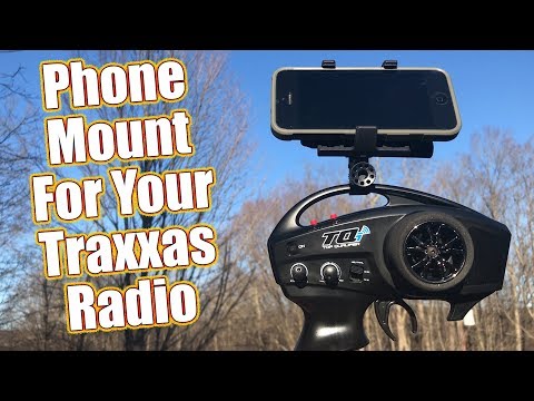 Easy Dashboard Access - Traxxas TQi & Aton Transmitter Phone Mount Product Focus | RC Driver