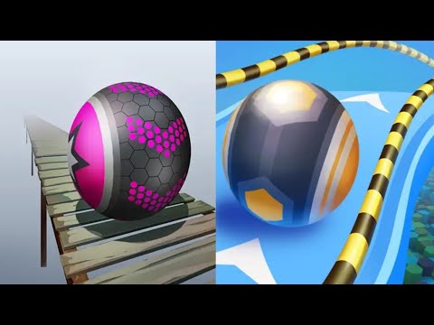 Rollance Adventure Balls vs Action Balls all level gameplay, Who is the best?