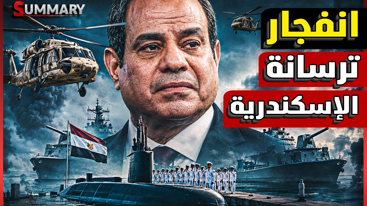 بعد ميناء دمياط.. مصر تفاجئ العالم بحدث جديد في ترسانة الإسكندرية والجيش المص