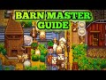 Ultimate In-Depth Barn Guide In Stardew Valley