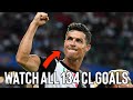Watch All of Ronaldo's 134 Champions League Goals!! | Manchester United, Real Madrid, Juve!