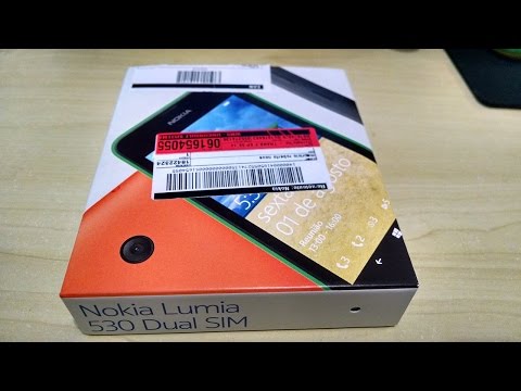 Unboxing Nokia Lumia 530 Dual SIM - Windows Phone 8.1