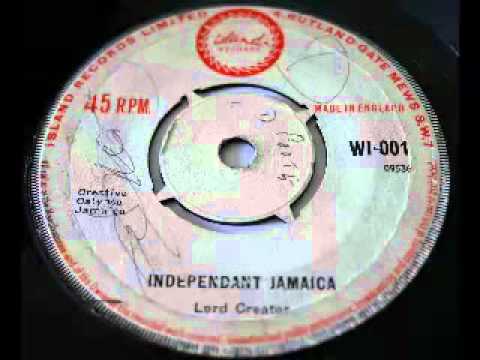 LORD CREATOR - INDEPENDANT JAMAICA (1962 ISLAND)