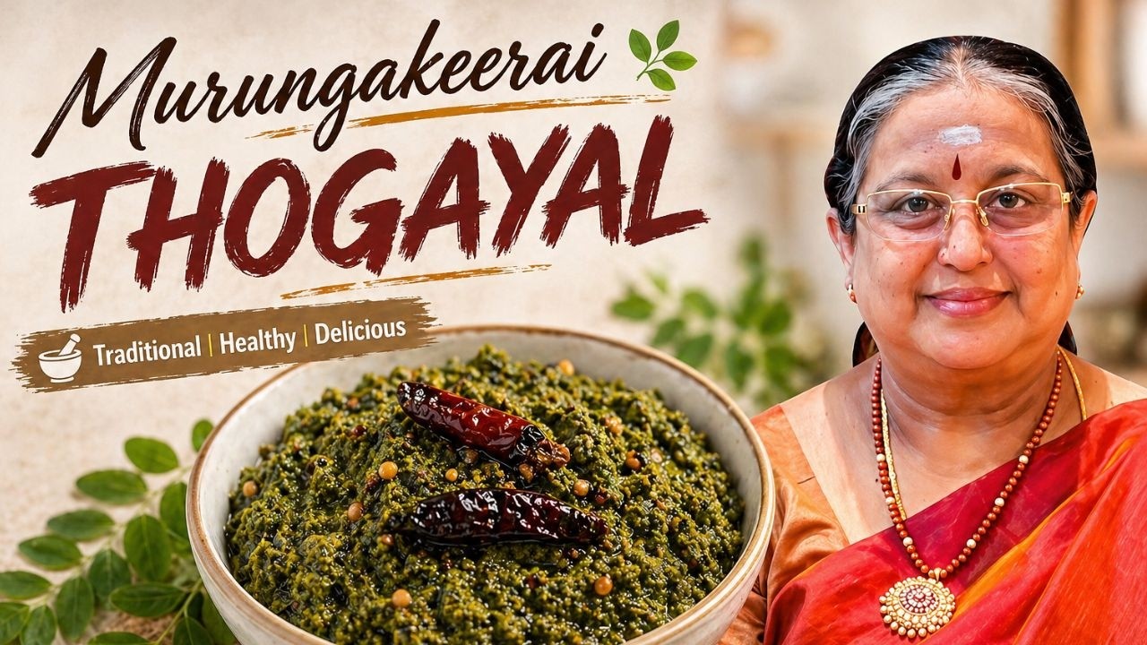 Healthy Murungakeerai Thogayal 🌿