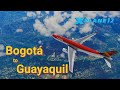 Fly With Avianca On An A330 From Bogota To Guayaquil In X-plane 12.06b4 On Vatsim