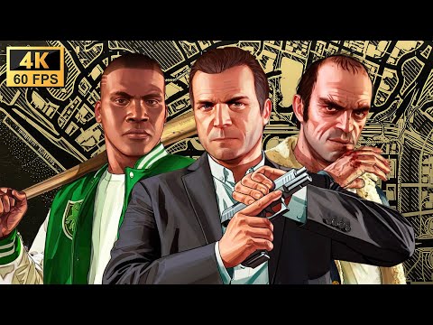 GTA 5 Enhanced - All Missions / Full Game Walkthrough [4K]