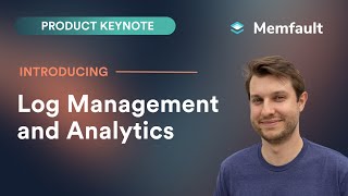 Launch Week Keynote: Log Management and Analytics