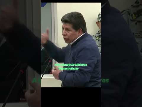 Pedro Castillo alza la Constitución del 93: “Esto sí es producto de un golpe”