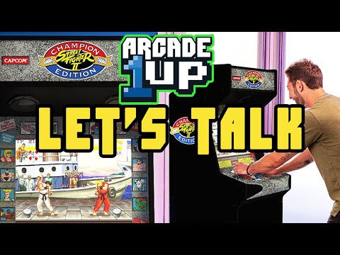 Arcade1Up Street Fighter 2 : CE HS-5 Deluxe Let's Talk