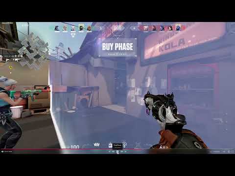 Precise Gunplay in Valorant, 0.25 First Shot Inaccuracy at Work