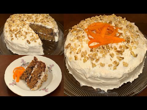 Carrot Cake Recipe - How To Make Carrot Cake From Scratch - Ellen’s Homemade Delights 🥕🍰