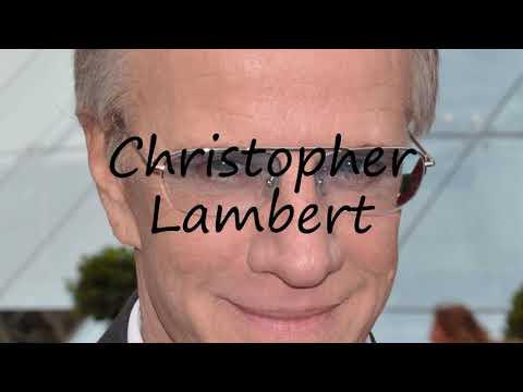 How to Pronounce Christopher Lambert?