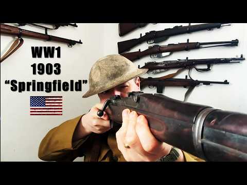 My WW1 U.S. 1903 "Springfield" (Rock Island) Rifle in .30-06.