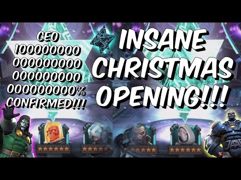 INSANE 6 STAR FEATURED & CAVALIER CRYSTAL OPENING - CEO 1000000000000% - Marvel Contest of Champions