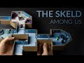 Building THE SKELD Among Us with cardboa Building THE SKELD Among Us with cardboa