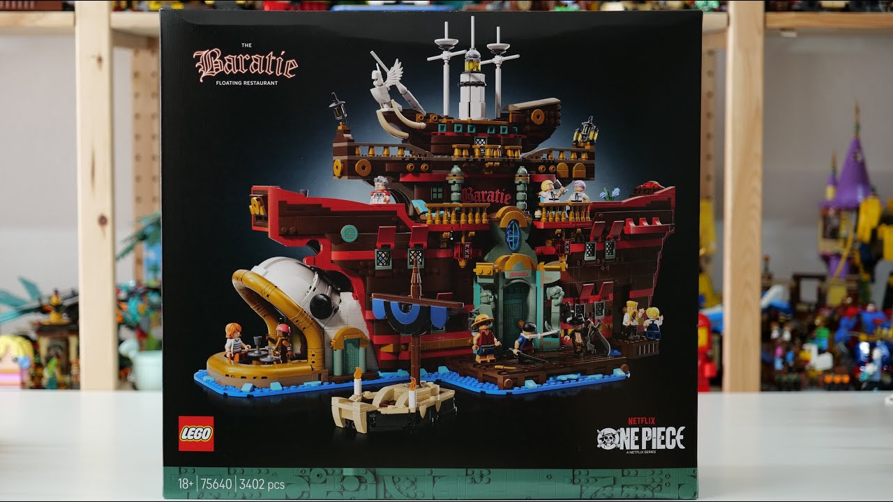 LEGO ONE PIECE - Plávajúca reštaurácia Baratie