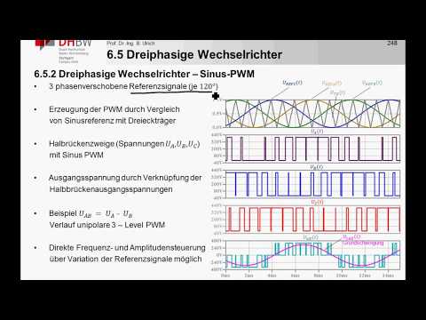 LE6_4a DC/AC Wandler - Dreiphasiger Wechselrichter