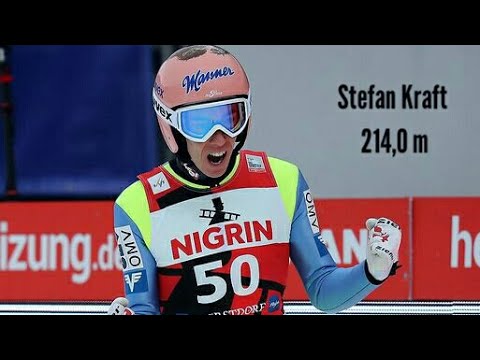 Stefan Kraft 214,0 m (22.03.2019). Konkurs indywidualny Planica Seven 2019