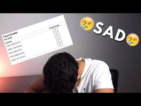 Reacting To LOSING My 4.0 GPA in College! 2021 College Grades Reaction!